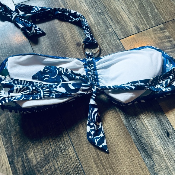 Lauren Ralph Lauren Navy and White Bikini - Picture 6 of 7